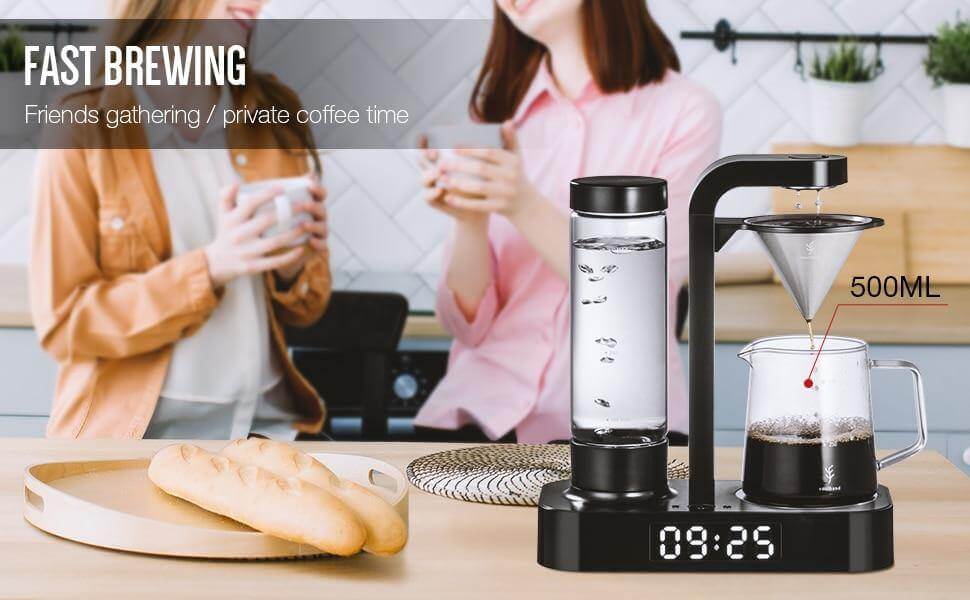 Anti-Drip Automatisk Kaffemaskine