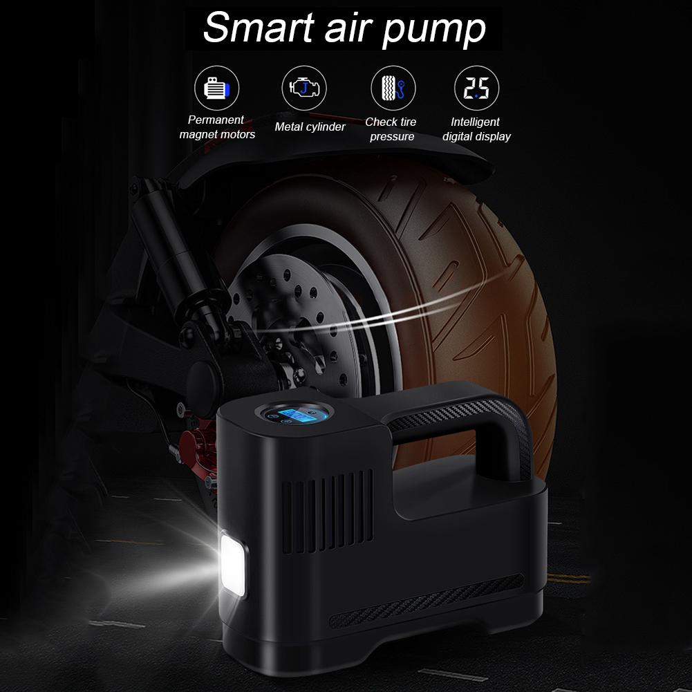 Bil Digital LED Luftkompressor Pumpe