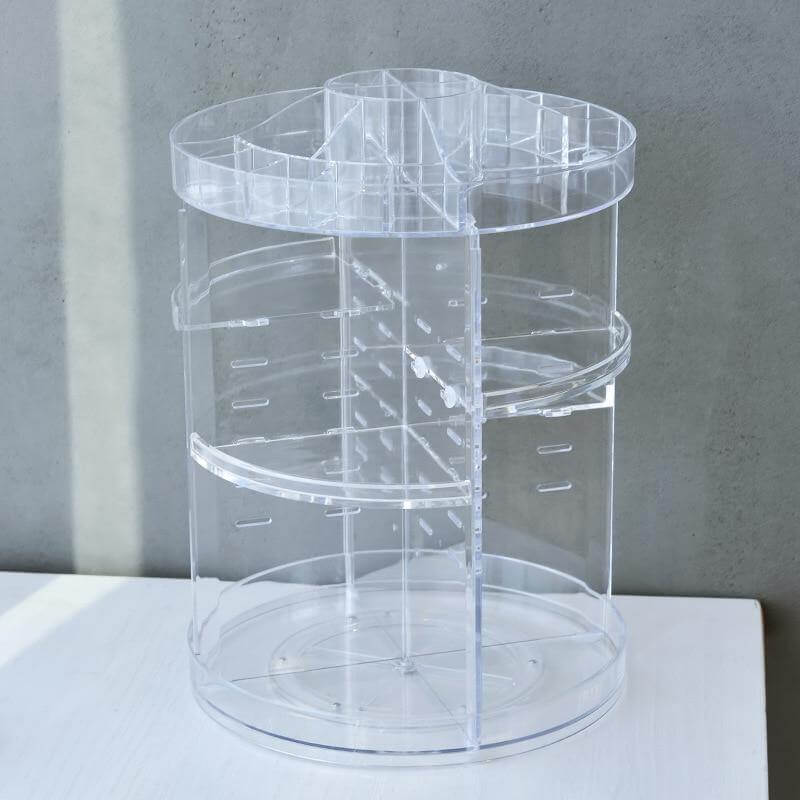 360 Grad Rotation Kosmetik MakeUp Cologne Organizer Box
