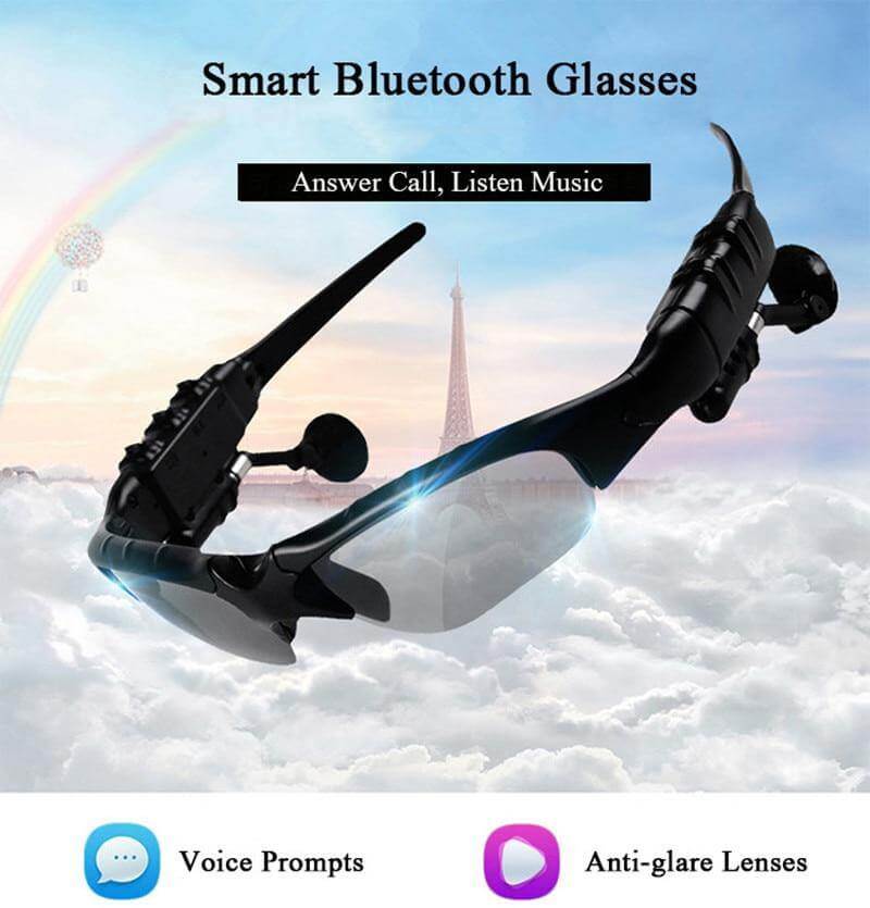 Smart Bluetooth headset køre solbriller
