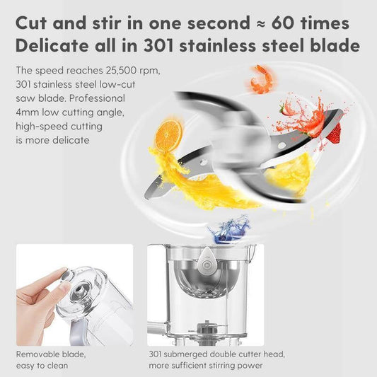 Bærbar Mad Damper Blender