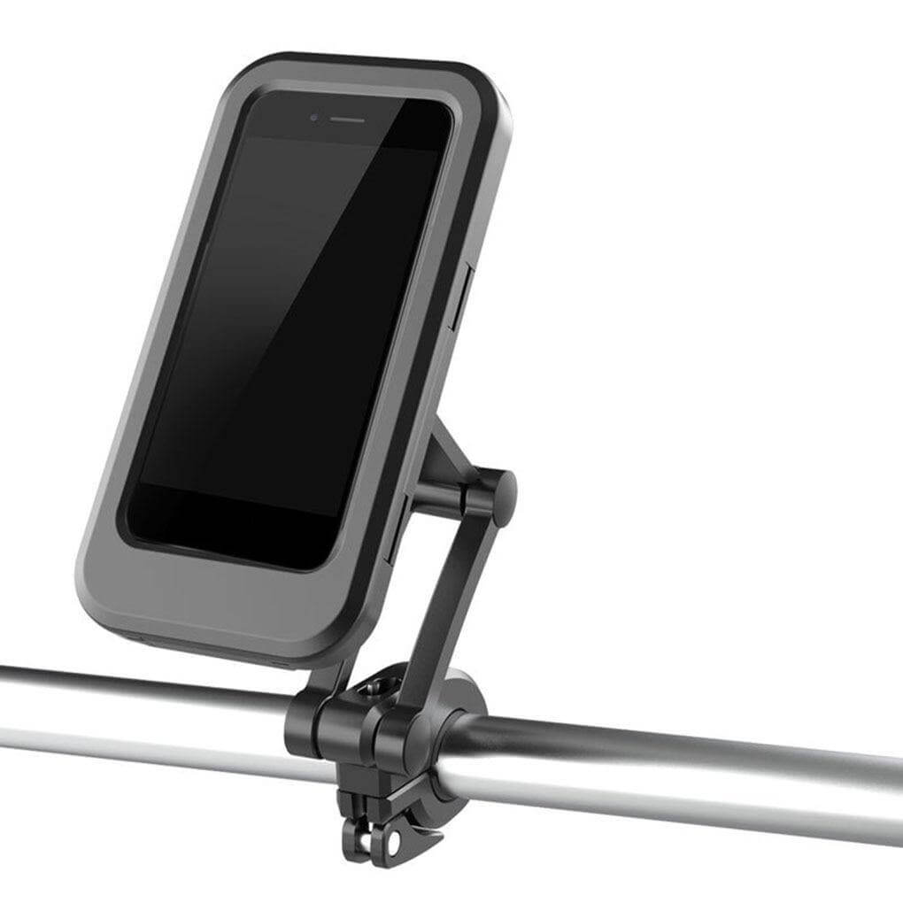 Justerbar vandtæt cykel telefonholder