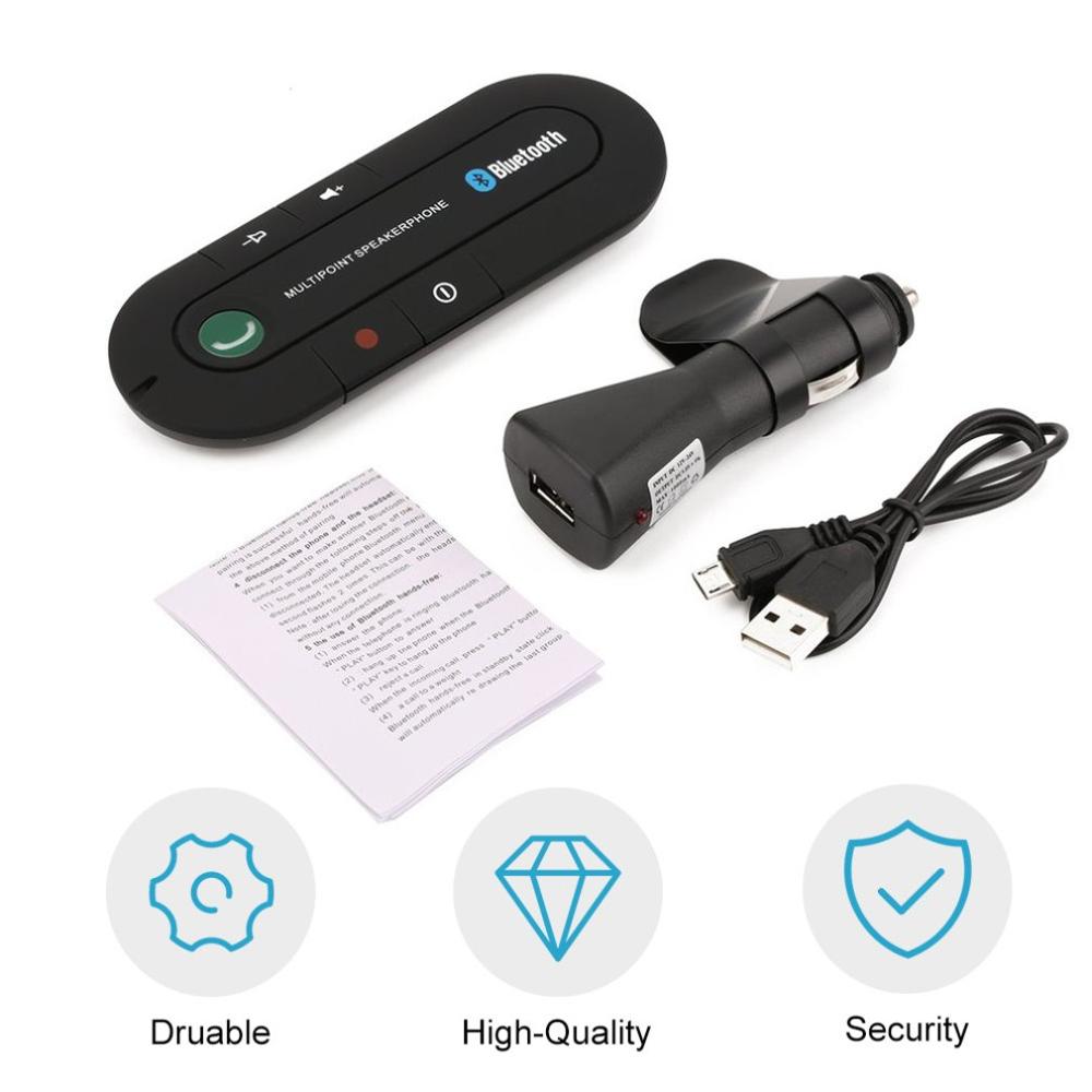 Bluetooth håndfri bil højttalertelefon