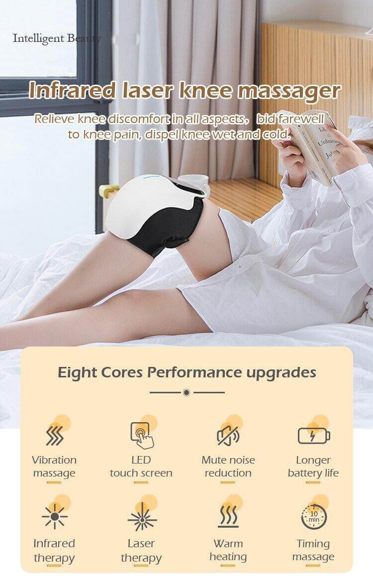 Trådløs elektrisk knæmassager