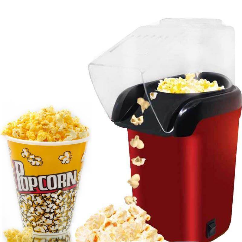 Mini Hushåll Hälsosam Popcornmaskin med Varm Luft