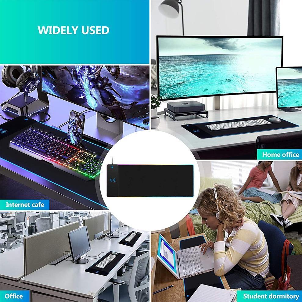 Trådløs opladningsmusmåtte