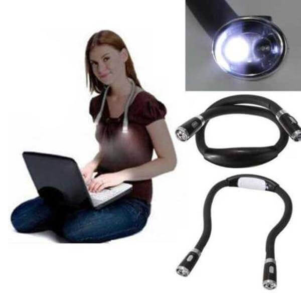 Fleksibel LED Nakkeboglampe