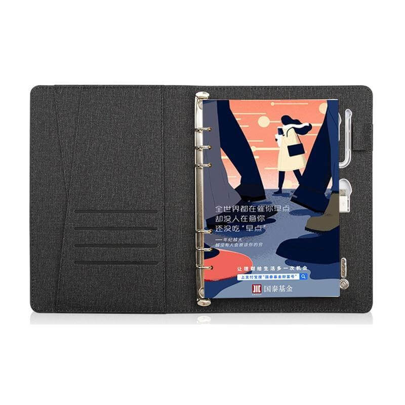 Business Multifunktionell Trådlös Laddning Notebook