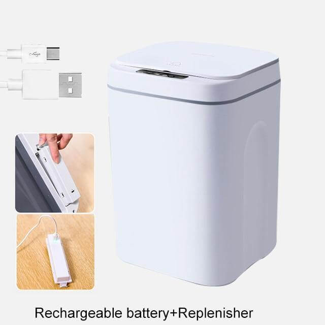 Berøringsfri Smart Automatisk Sensor Affaldsspand