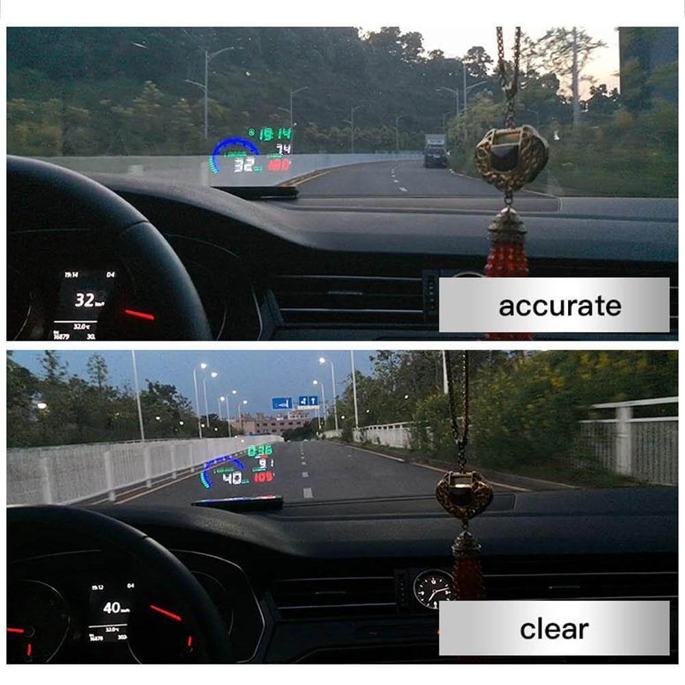 OBD Bil Digital Super Klar Head-up Display