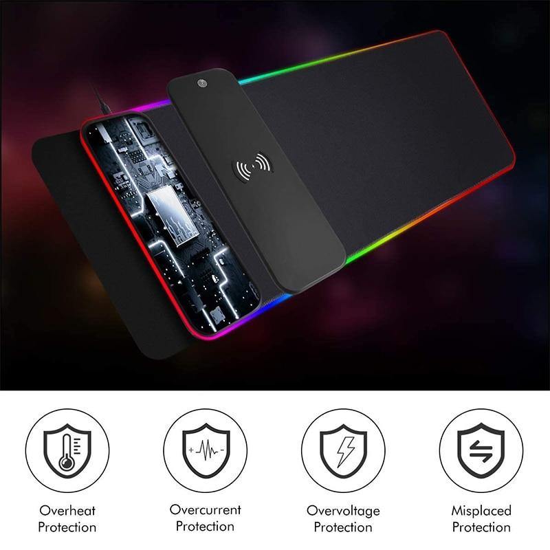 Trådløs opladningsmusmåtte