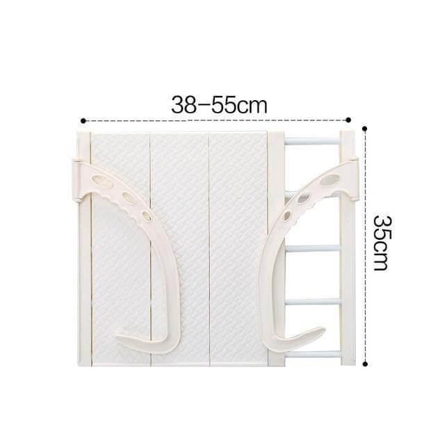 Balkon Foldbar Tøj Hængende Tørrereol Organizer