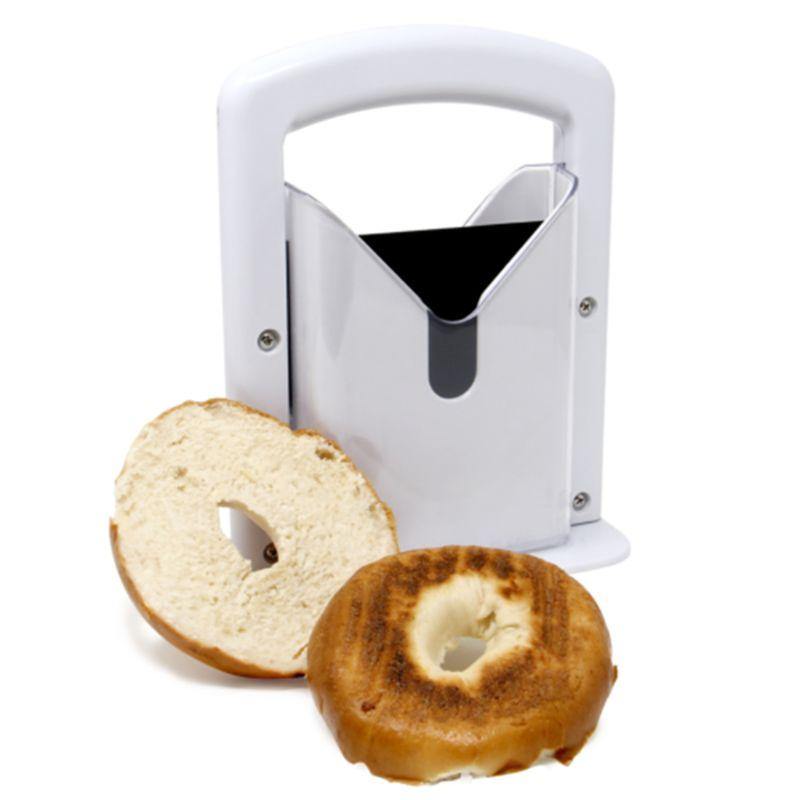 Bærbar husholdnings perfekt bagelslicer