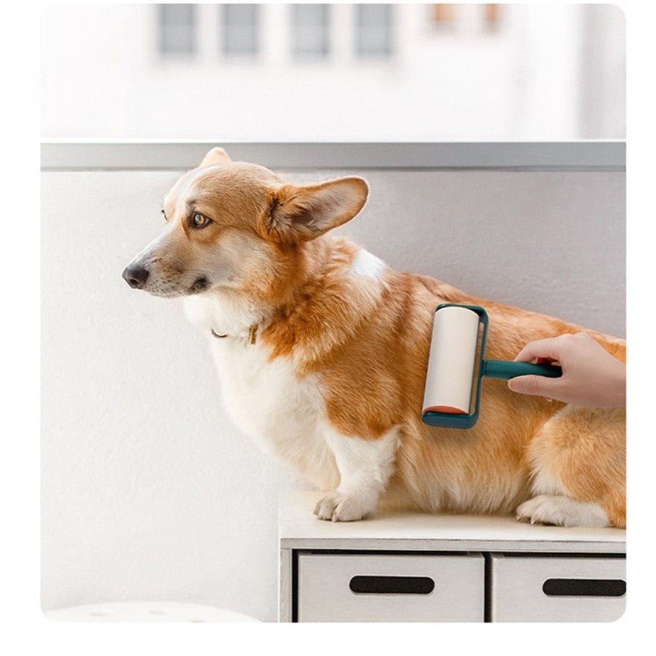 Udskifteligt klæbende papir hår fnugfjerner