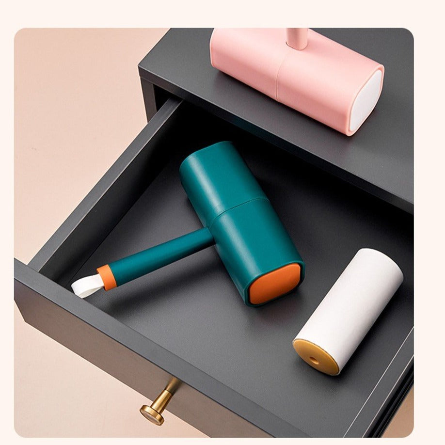 Udskifteligt klæbende papir hår fnugfjerner