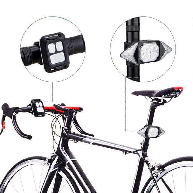 Smart Fjärrkontroll Cykel Blinkerslampa