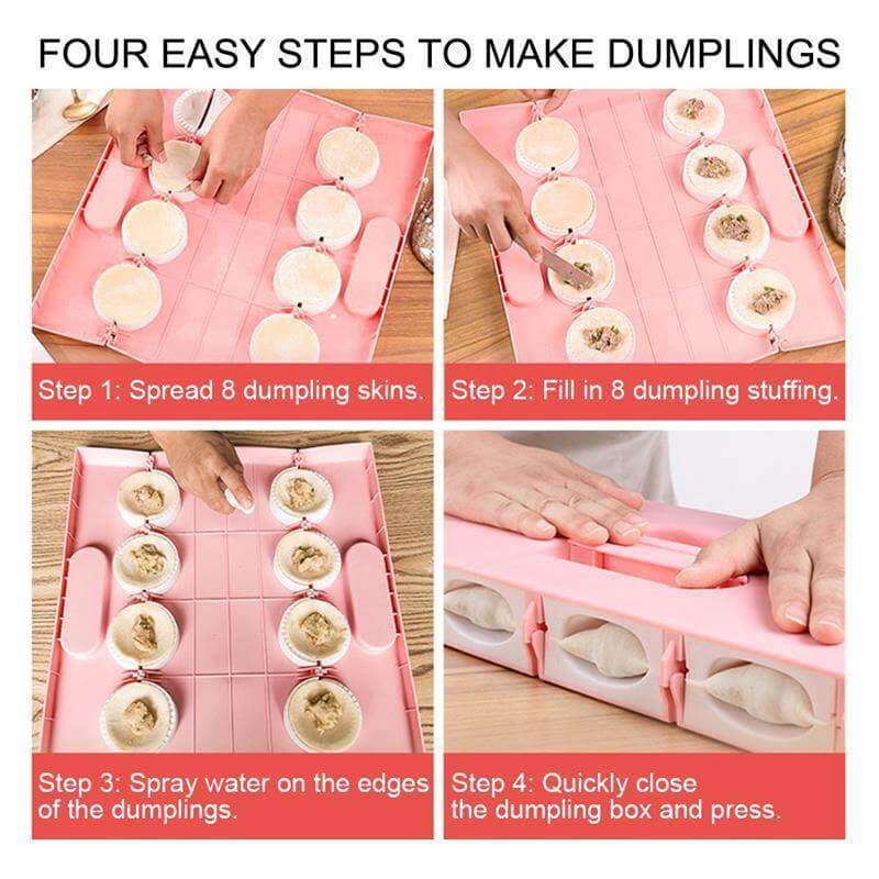 Køkken Hurtig Dumpling Maker Værktøj