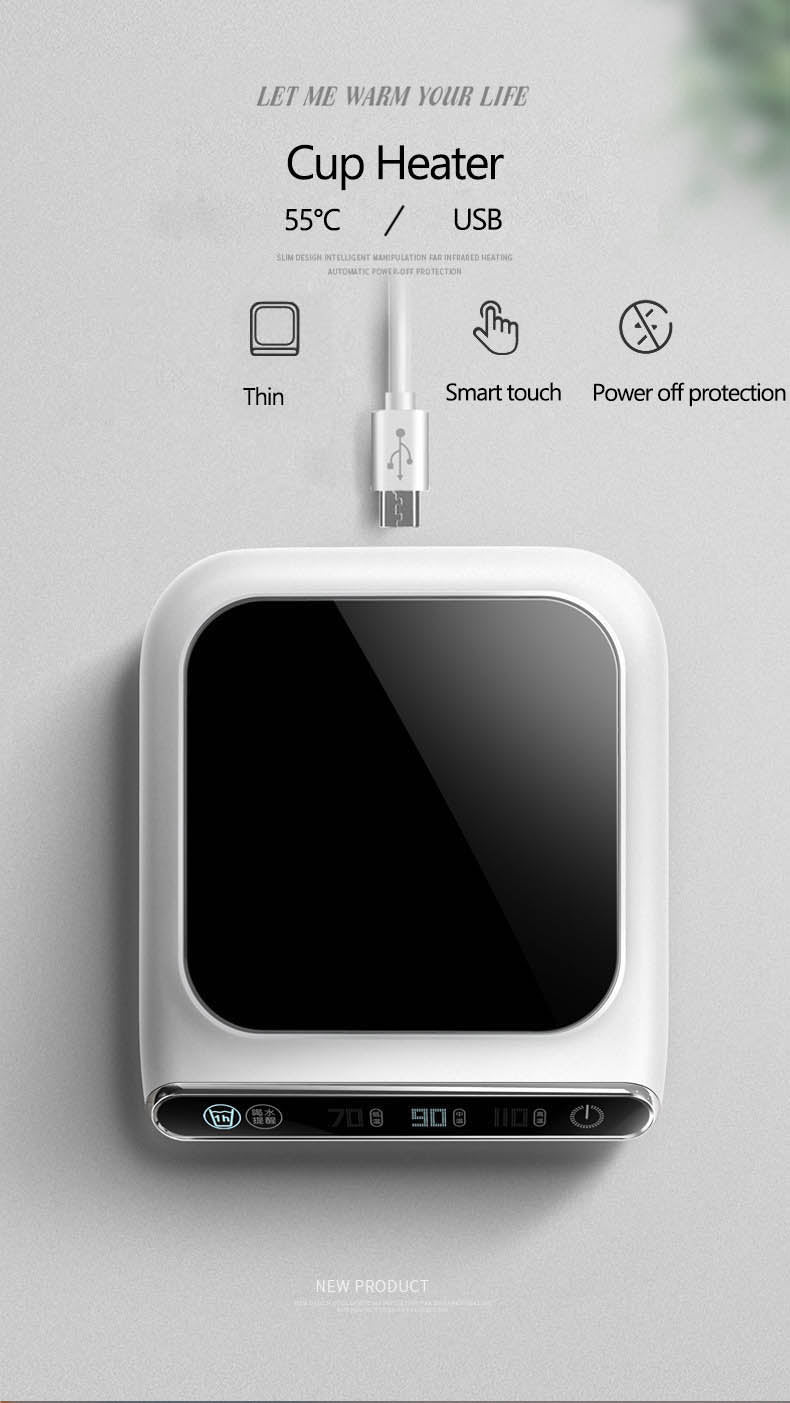 Elegant Smart USB Muggvärmare Underlägg