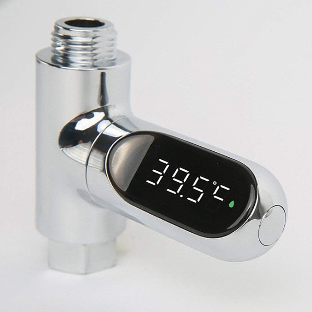 LED-skärm Bad Vattentermometer Kran