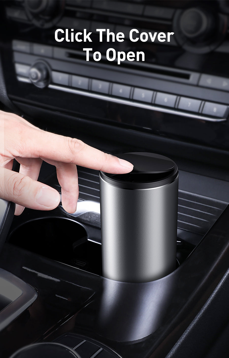 Elegant Mini Mat Skraldespand til Bilen