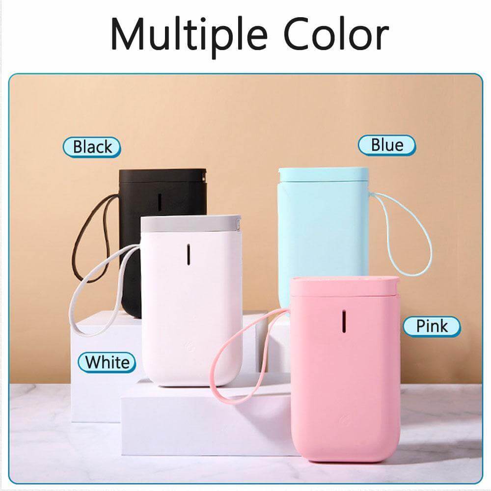 Trådløs bærbar hurtig termisk etiketprinter