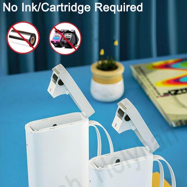 Trådløs bærbar hurtig termisk etiketprinter