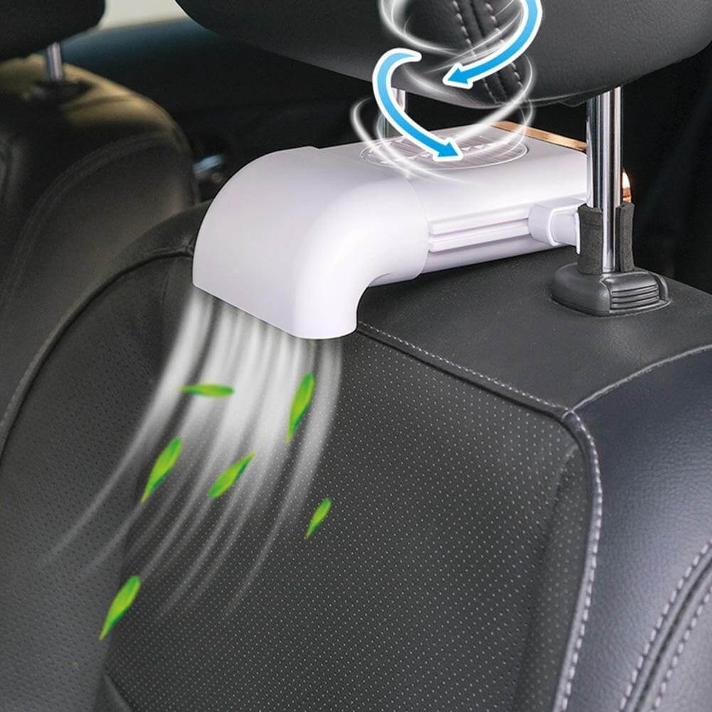 Bil bagsæde køler USB luftblæser