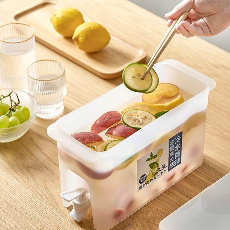3.5L Køleskab Koldt Vand Juice Dispenser