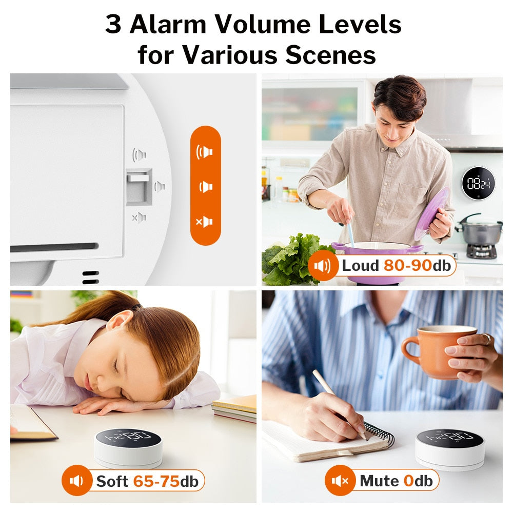 Digital LED Magnetisk Køkken Timer