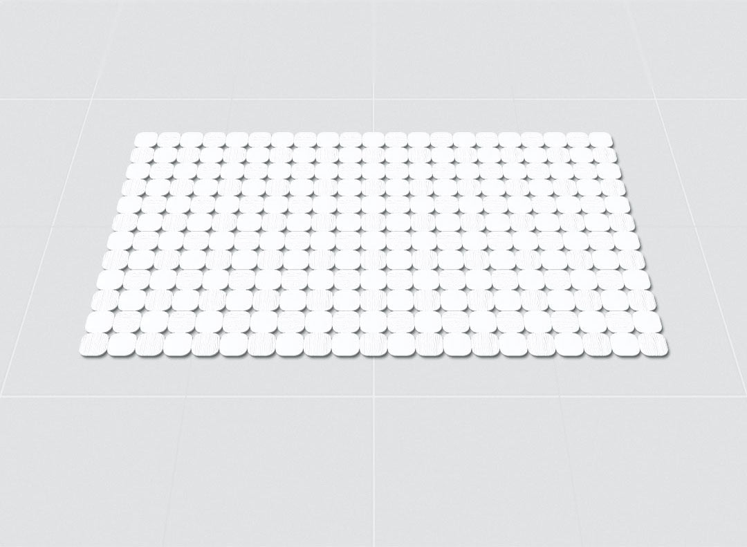 Non-Slip Easy Fold Badeværdsmåtte