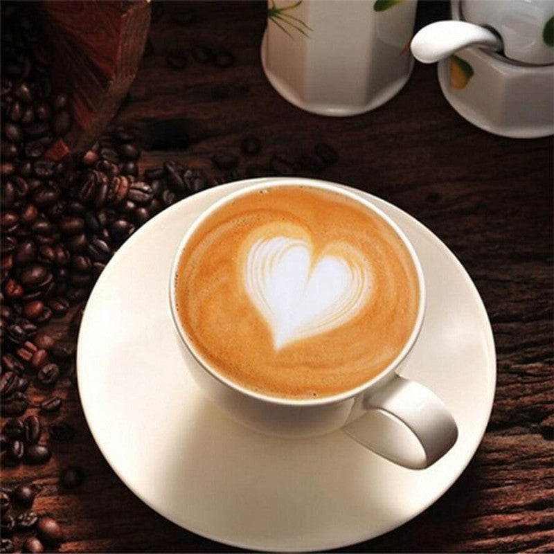 8 stk. Kaffe Kage Dekorations Skabelonforme