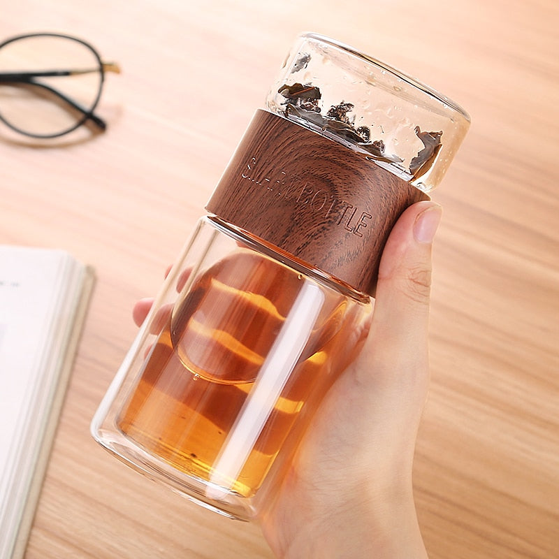 Bärbart tefilter i glas – praktiskt och lätt att använda