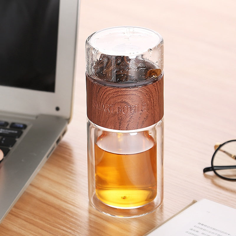 Bärbart tefilter i glas – praktiskt och lätt att använda