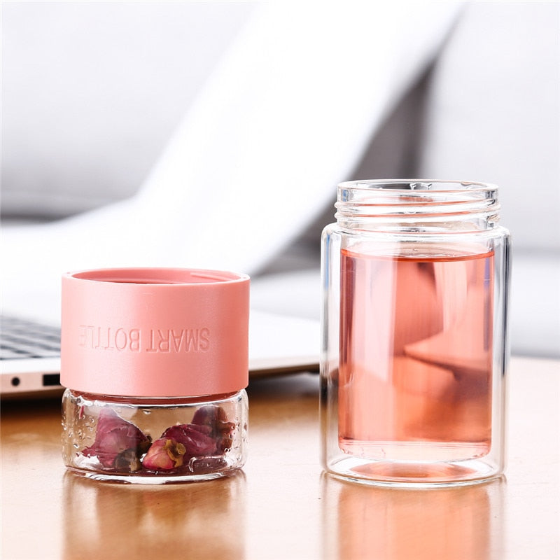 Bärbart tefilter i glas – praktiskt och lätt att använda