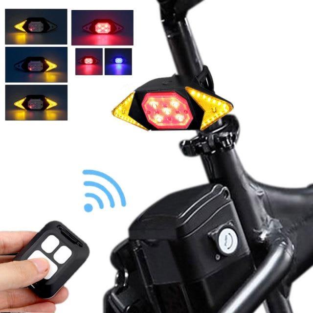 Smart Fjärrkontroll Cykel Blinkerslampa