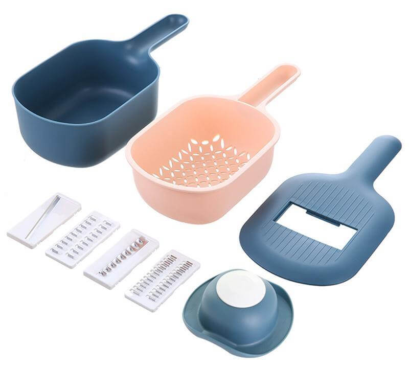 Pastel Multifunktionel Nem Opbevarings Rivejern