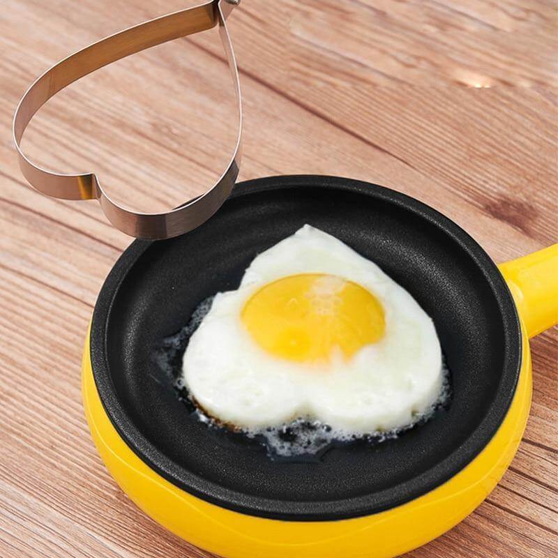 Multifunktionel Non-stick Mini Elektrisk Mad Dampkoger