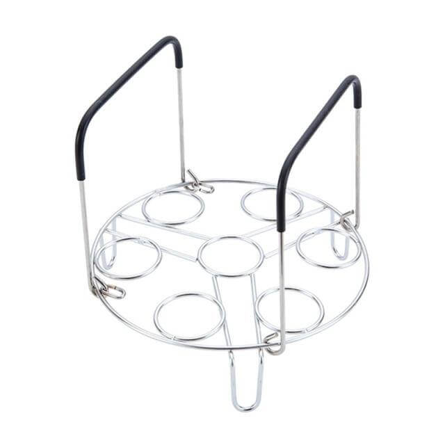Varmebestandig stabelbar æg damper rack
