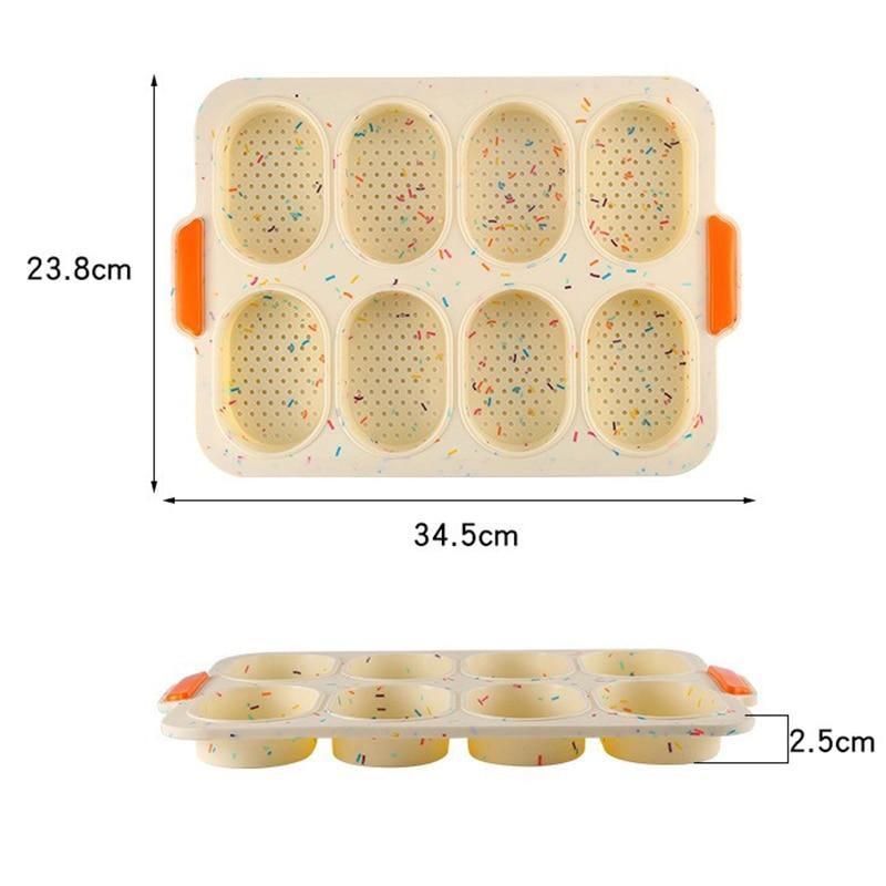 DIY Värmebeständig Brödbakning Non-stick Form