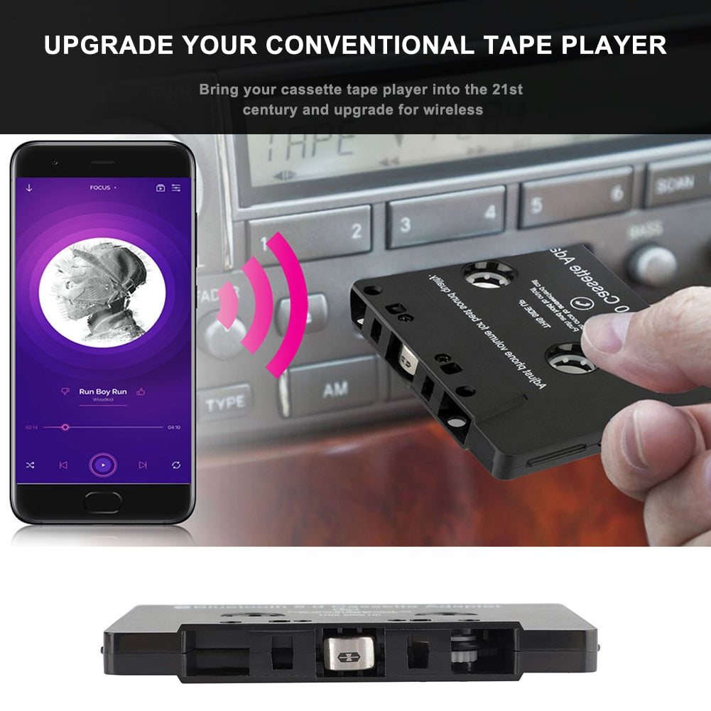 Bil Kassette Bluetooth Adapter