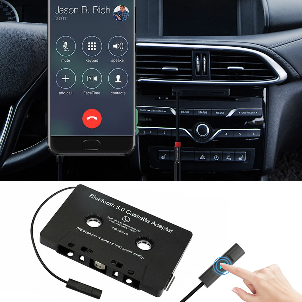 Bil Kassette Bluetooth Adapter