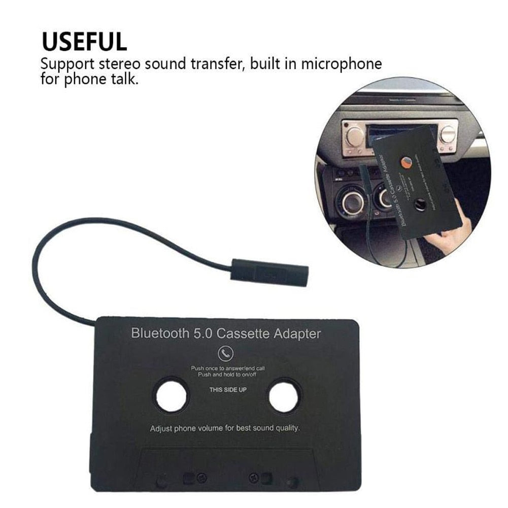 Bil Kassette Bluetooth Adapter
