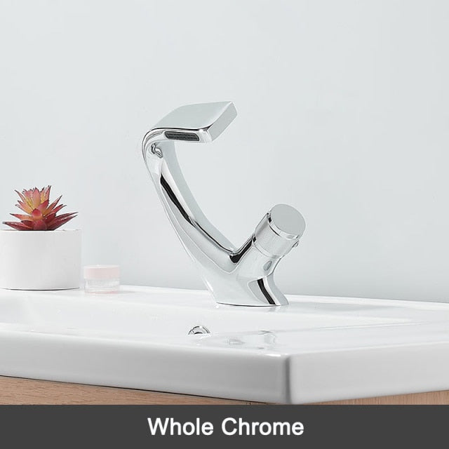 Kreativ Chrome Vandfald Elegant Vandhane
