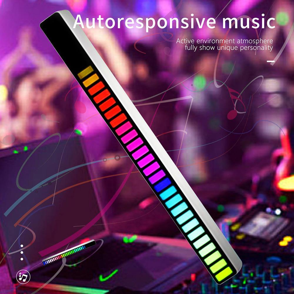 Voice Rhythm Sensor Atmosphere LED Lys