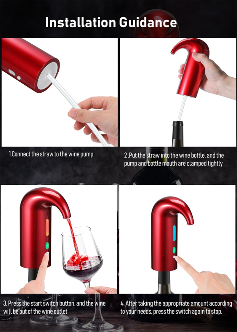 Elegant smart elektrisk automatisk dryckesdispenser