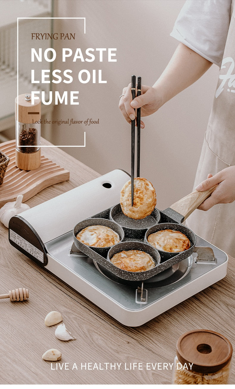 Multifunktionell frukostpanna