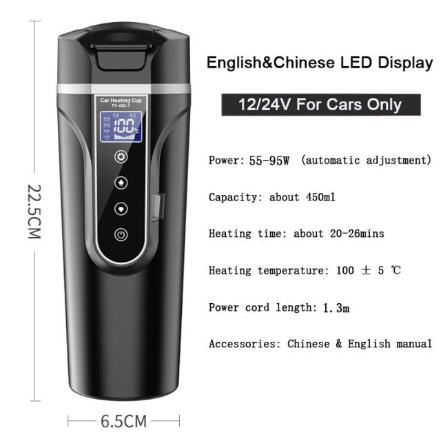 Smart Heating Digital Biltermos