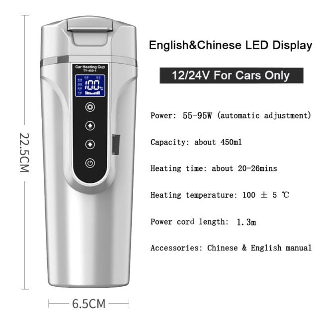Smart Heating Digital Biltermos
