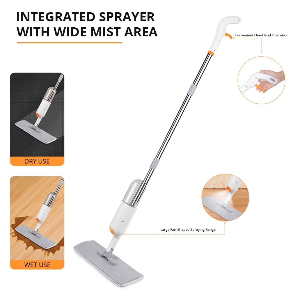 3i1 Håndfejemop Vand Spray Mop