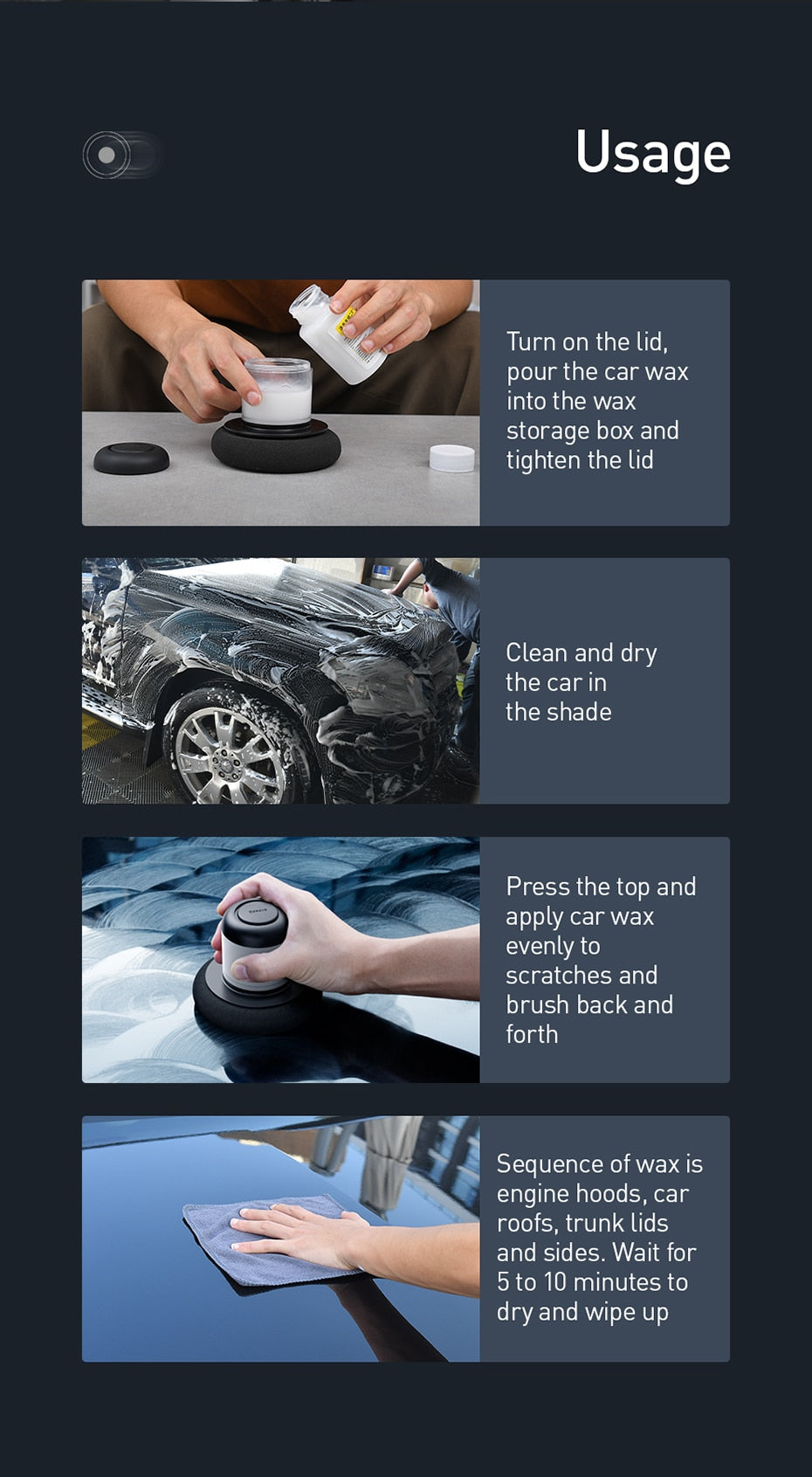 Bil rekond polering verktyg